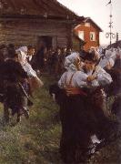 Anders Zorn Midsummer dance china oil painting artist
